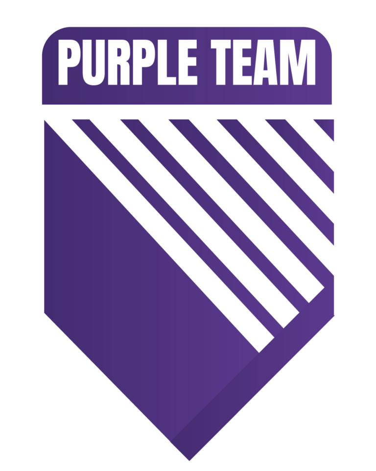 Purple escudo